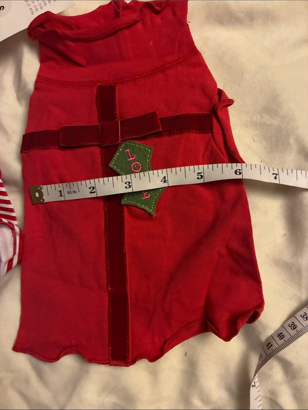 Six Lulu pink size small sweater/holiday dresses - Picture 7 of 7